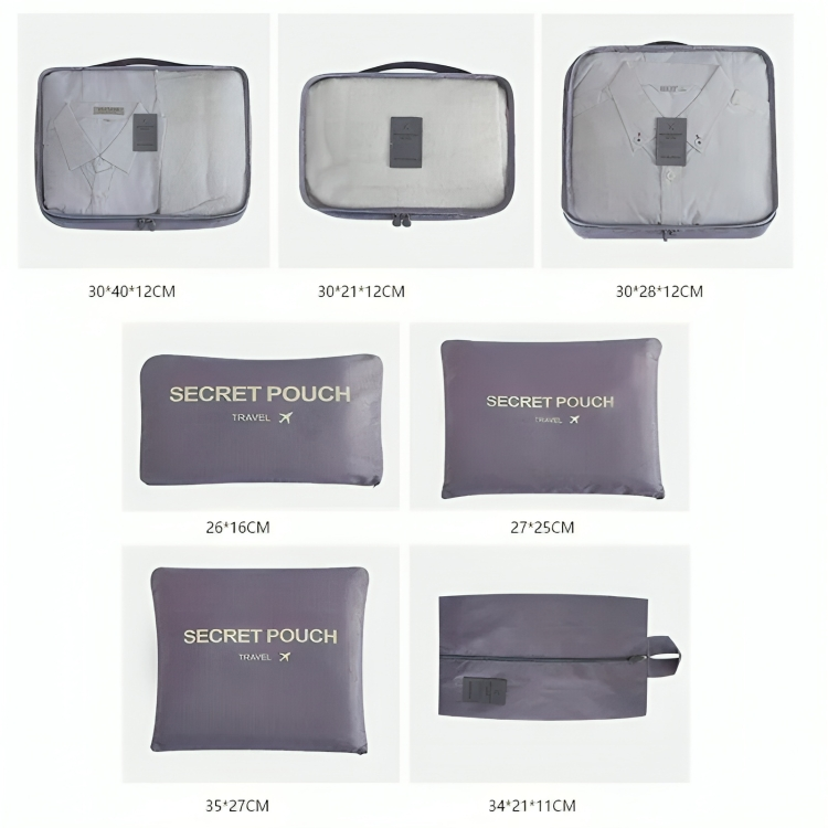 bags : 7-Delige Opbergtassenset Voor Reisbagage in van Pantino