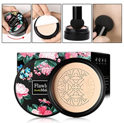 accessories : Mira - CC cream foundation make-up met paddenstoelvormig luchtkussen in van Pantino