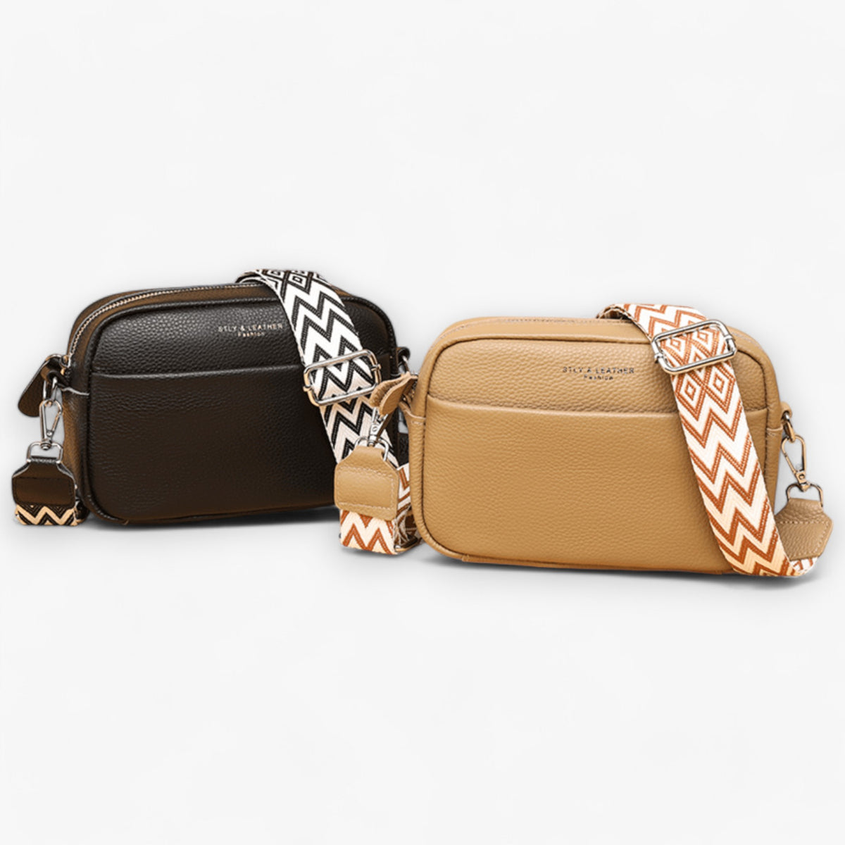 bags : CrossbodyBag™ - Leren Damestas in van Pantino