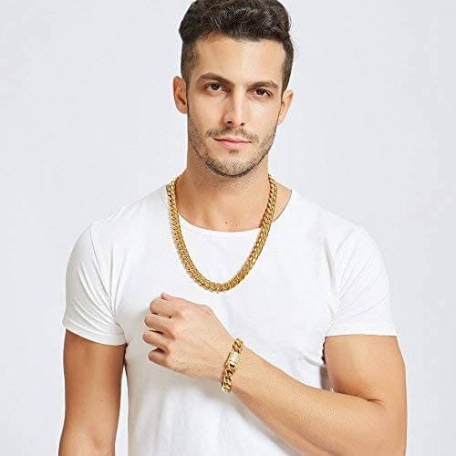 accessories : Cubaanse Chain Ketting in van Pantino