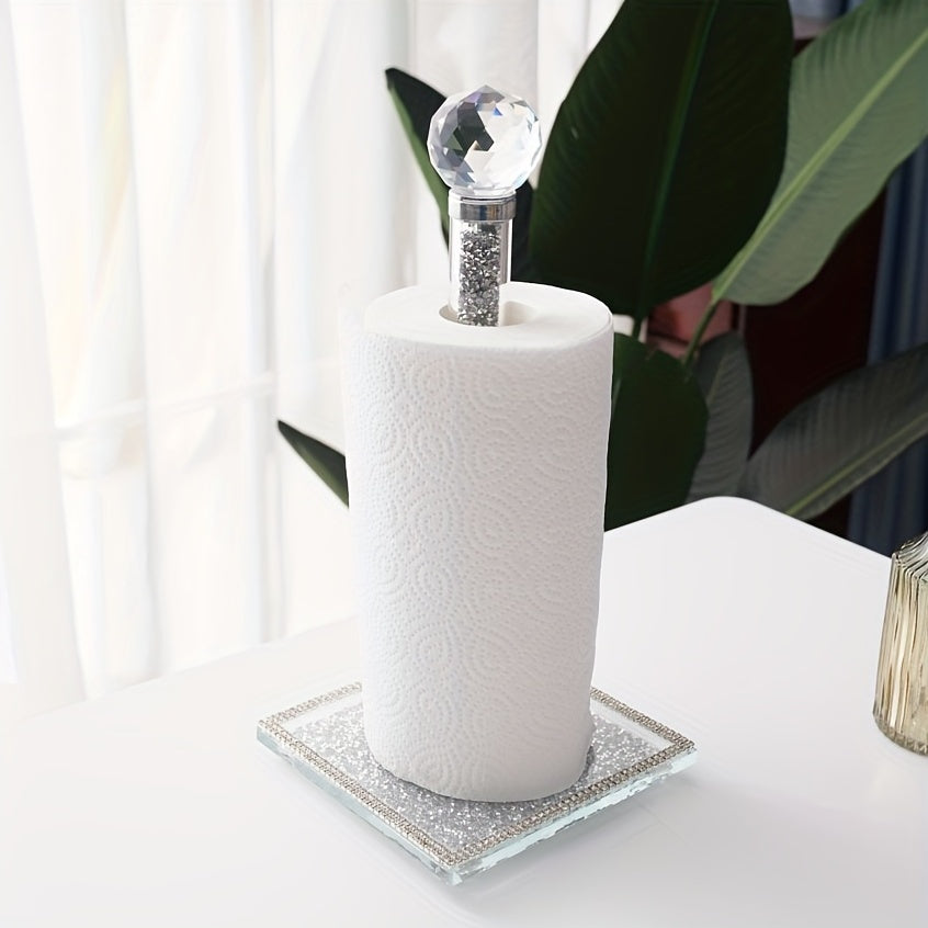 home & garden : Fleur | keukenrolhouder met sprankelend kristal in van Pantino
