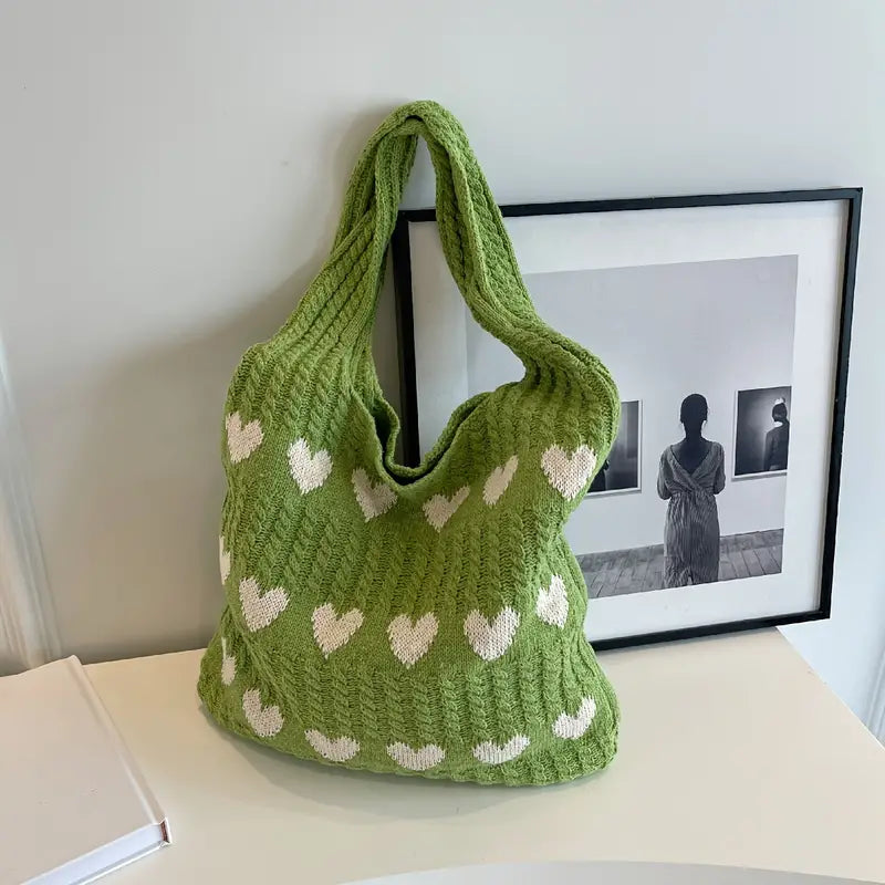 bags : Zahar - Duurzame bohemian tas | Strandtas in Groen van Pantino