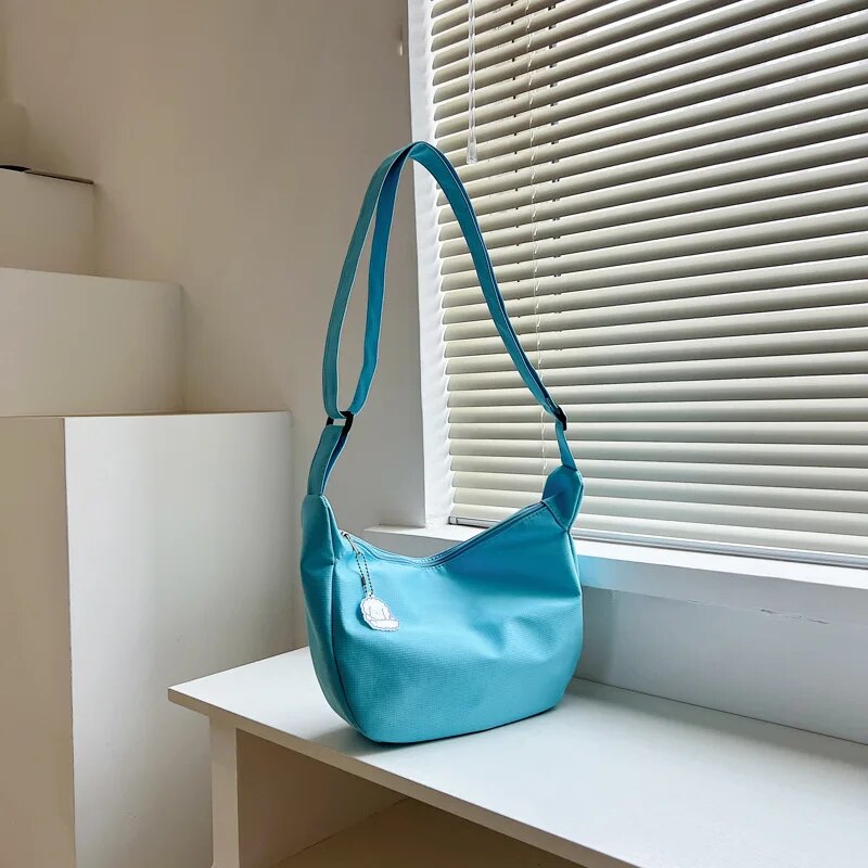 bags : Ariana - Harajuku schoudertas in Blauw van Pantino