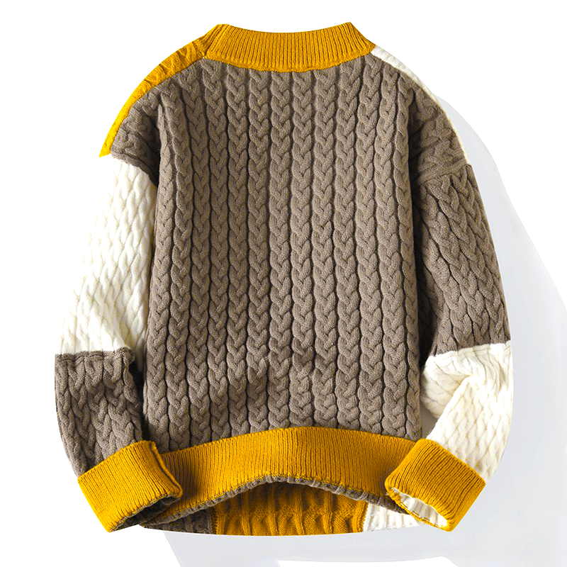 men's fashion : Gianello - Gestreept Heren Trui in van Pantino