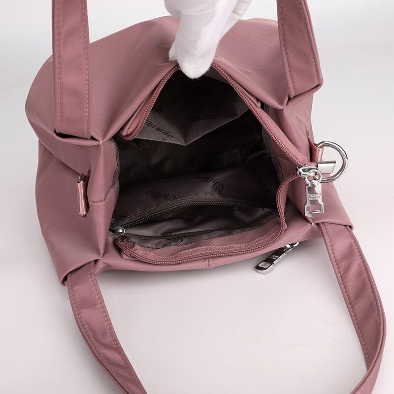 bags : Dunja | Lichtgewicht Casual Nylon Tas in van Pantino