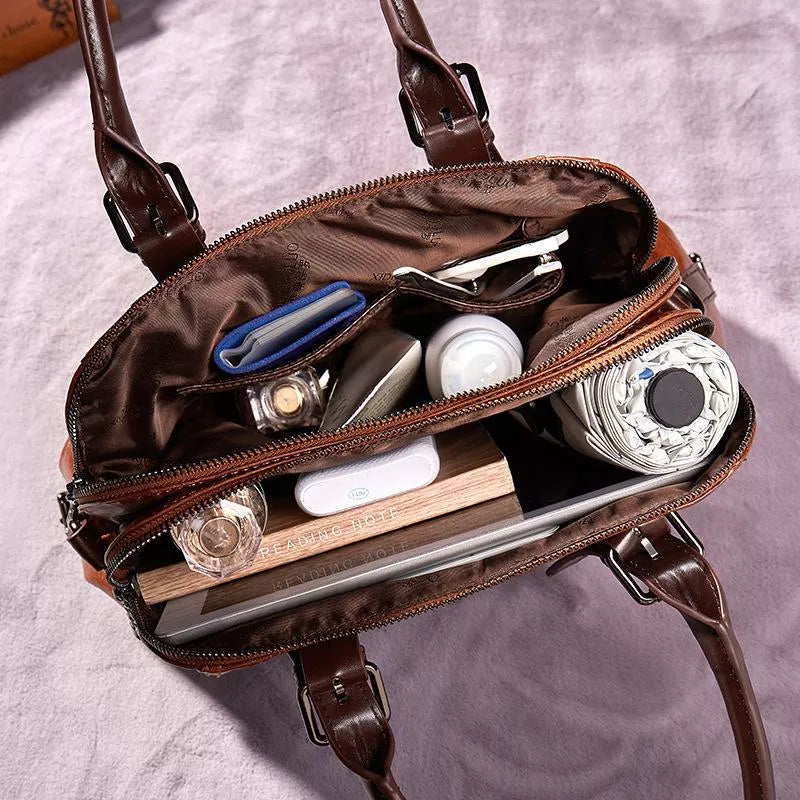bags : Leren tas - Marja in van Pantino