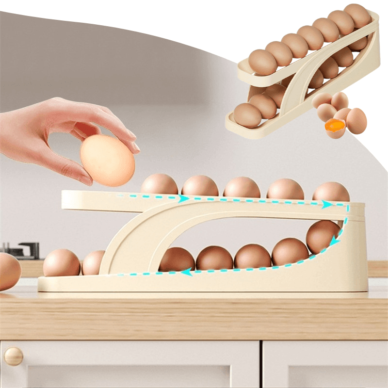 home & garden : EggBasket™ - Automatisch scrollend eierrek 1+1 GRATIS in 1+1 GRATIS van Pantino