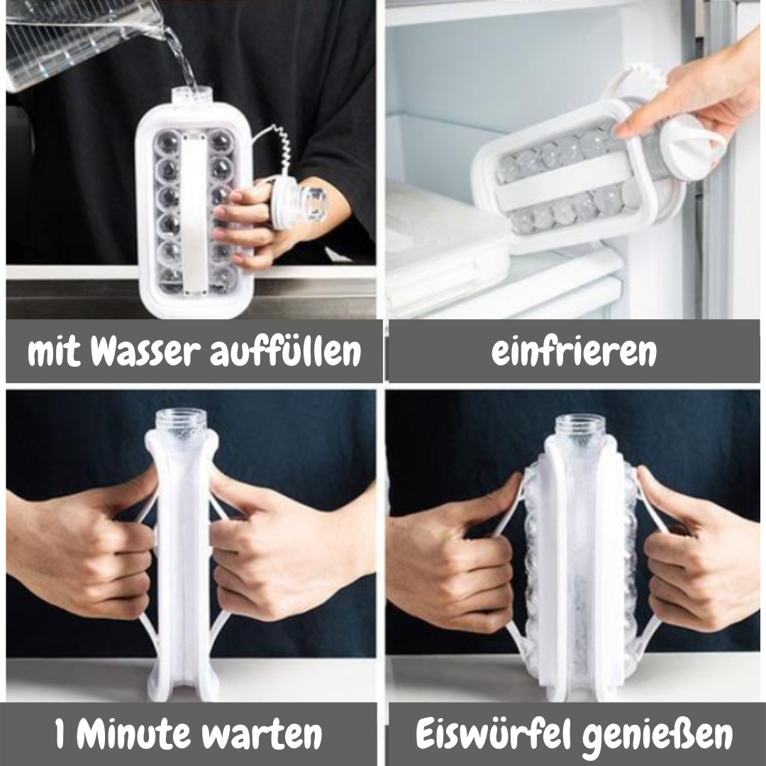 outdoor equipment : IceGrid - 2-in-1 ijsblokjesmaker fles in van Pantino