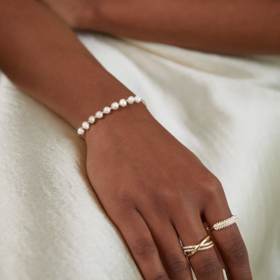 accessories : Eva Pearl Armband in van Pantino