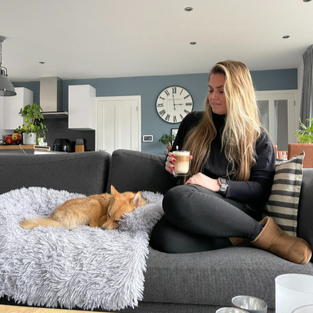 pets : Quishy - Wasbaar Huisdier Sofa Pluche Deken in van Pantino