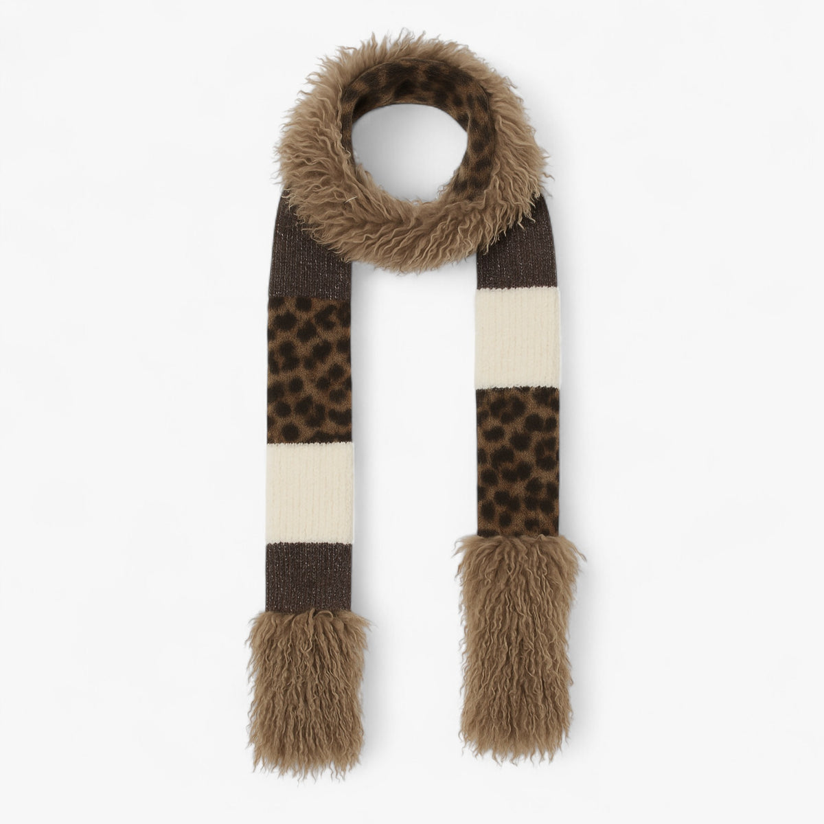 men's fashion : Leonie | Luipaard Breisjaal – Warme en Stijlvolle Must-Have in van Pantinoshop