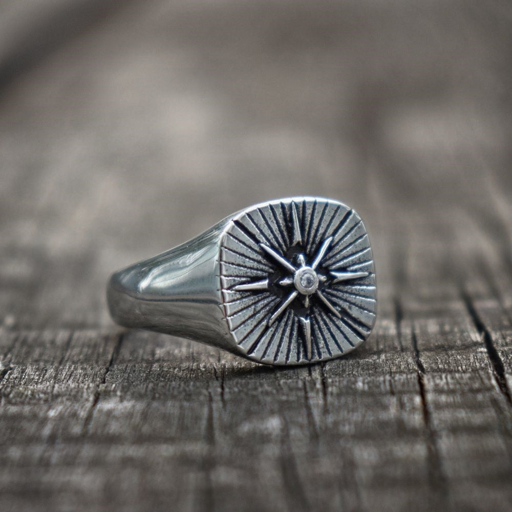 accessories : Polaris Ster Zegelring in van Pantino