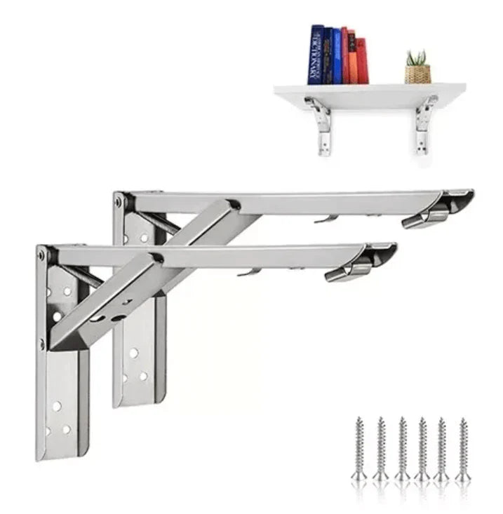 home & garden : Opvouwbare Muur Plank Beugel (2stuks) in van Pantino