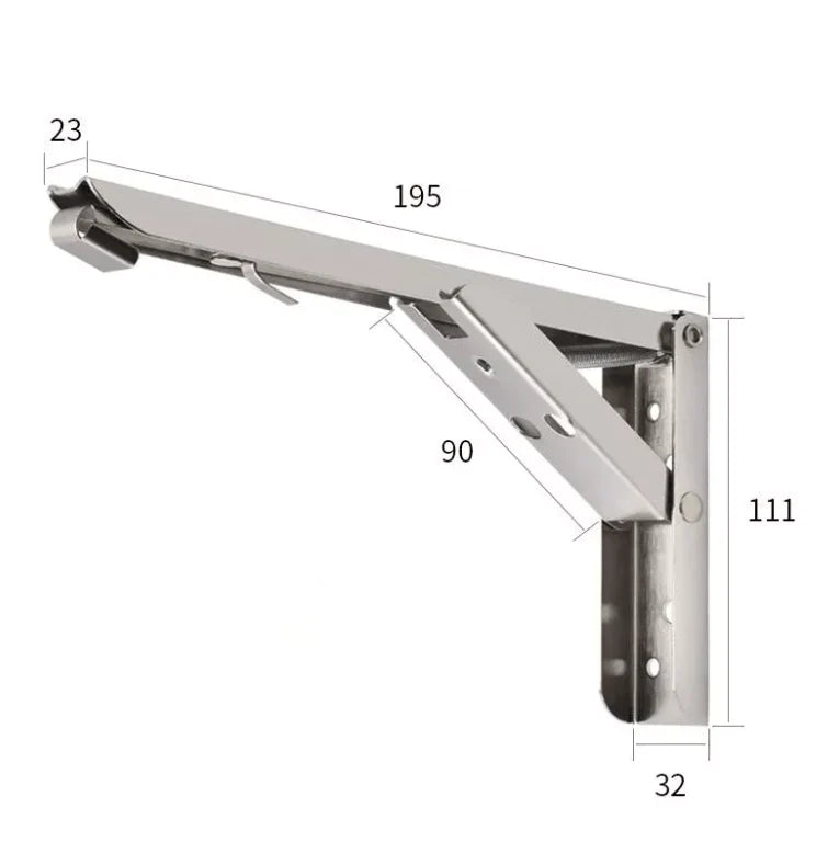 home & garden : Opvouwbare Muur Plank Beugel (2stuks) in van Pantino