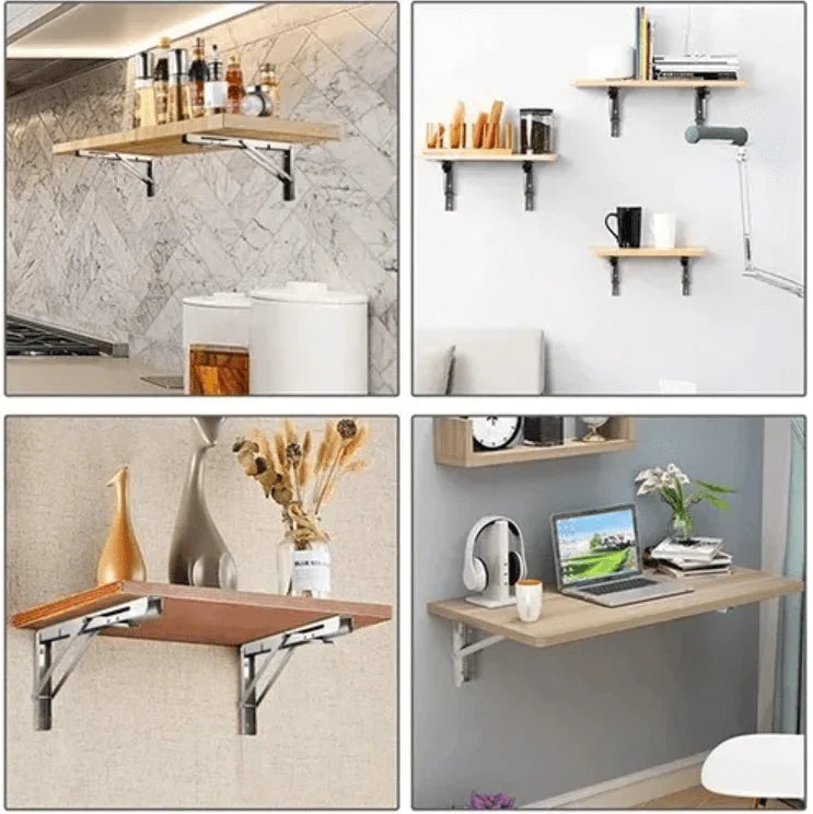 home & garden : Opvouwbare Muur Plank Beugel (2stuks) in van Pantino