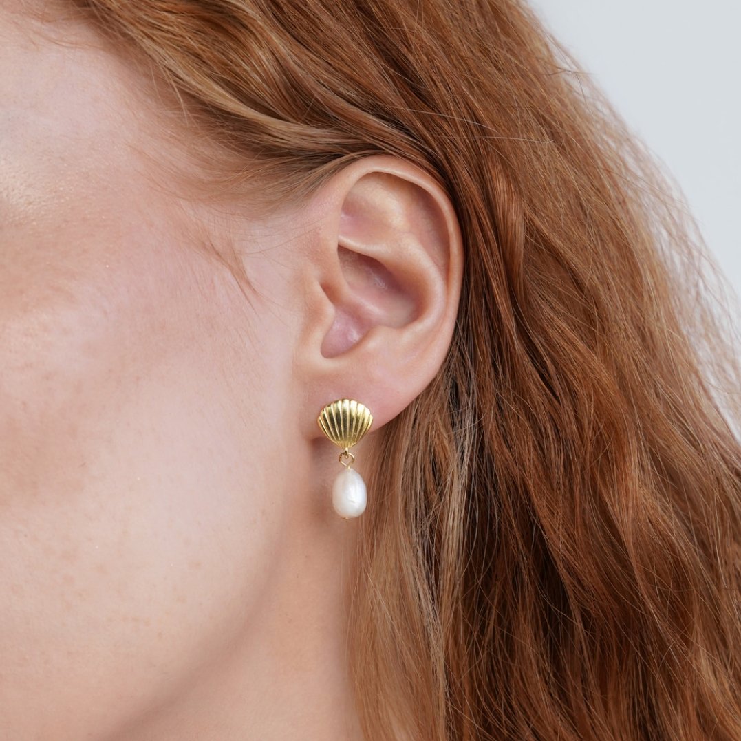 accessories : Leya Pearl Oorbellen in van Pantino