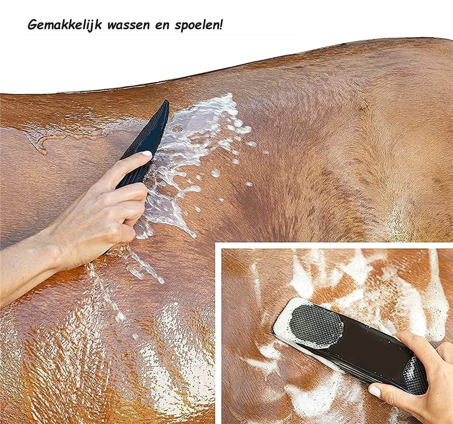 pets : HaloHorse™ | 6-In-1 Paardenborstel in van Pantino