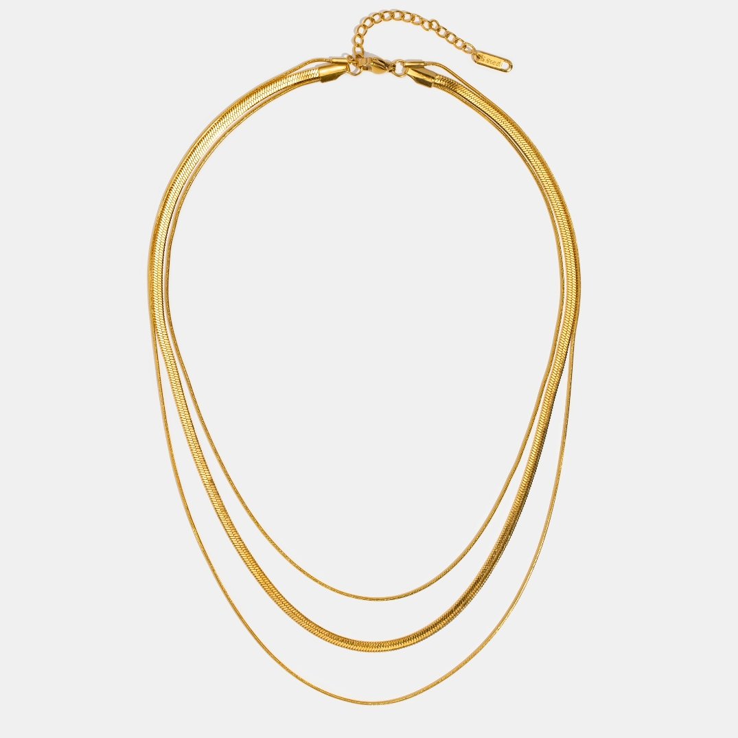 accessories : Gouden Naleya Ketting in van Pantino
