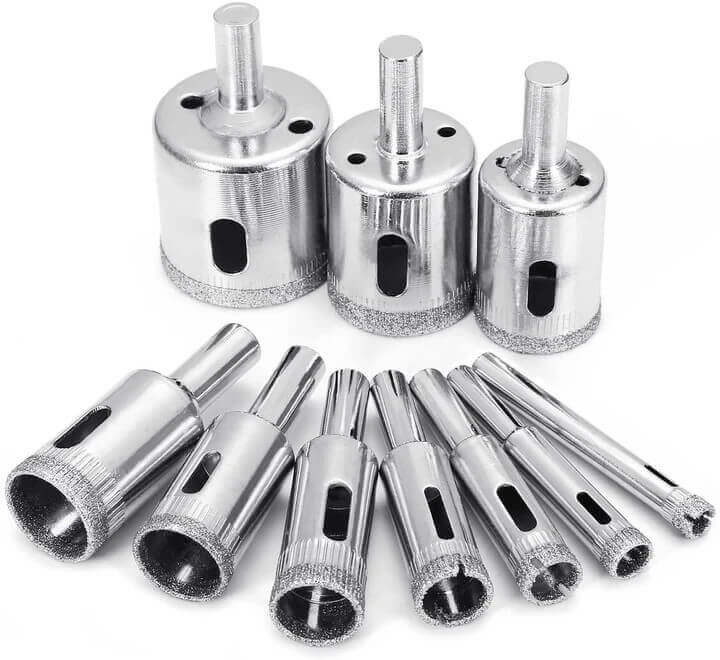 other : Diamant Gecoate Cirkelboor Set in 10 stuks van Pantino