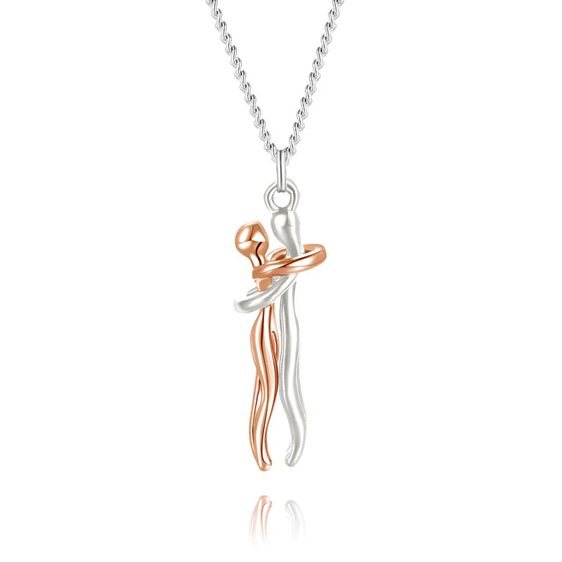 accessories : Hug | Symboliseert warmte, verbinding en oprechte genegenheid in Roségoud Zilver van Pantino
