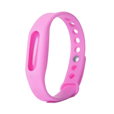 accessories : WristRepel | Waterdichte insectenwerende polsband in Roze van Pantino