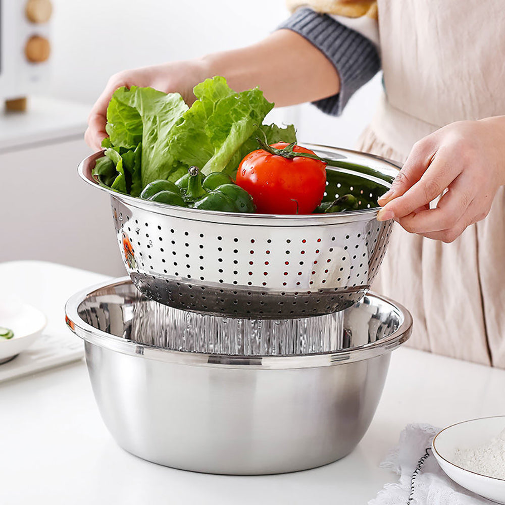 home & garden : Master Chop - 3-in-1 Roestvrijstalen Snijlade in van Pantino