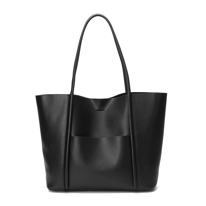 bags : Stella Top-Handle Bag in Black van Pantino