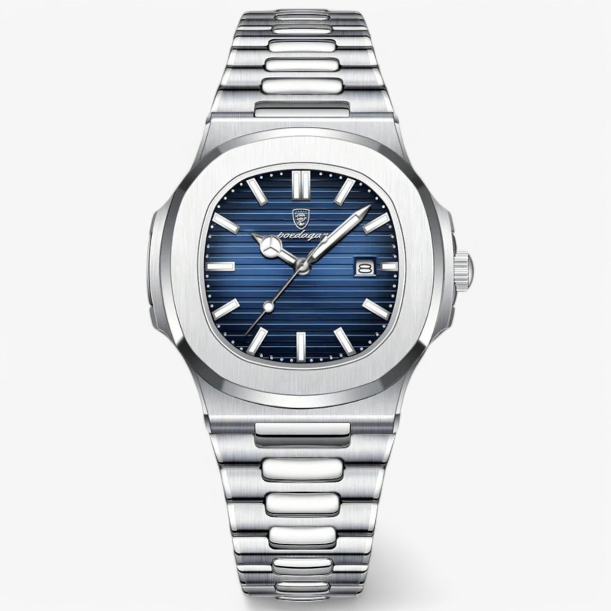 watches : Callum | Elegant horloge in Blauw van Pantinoshop