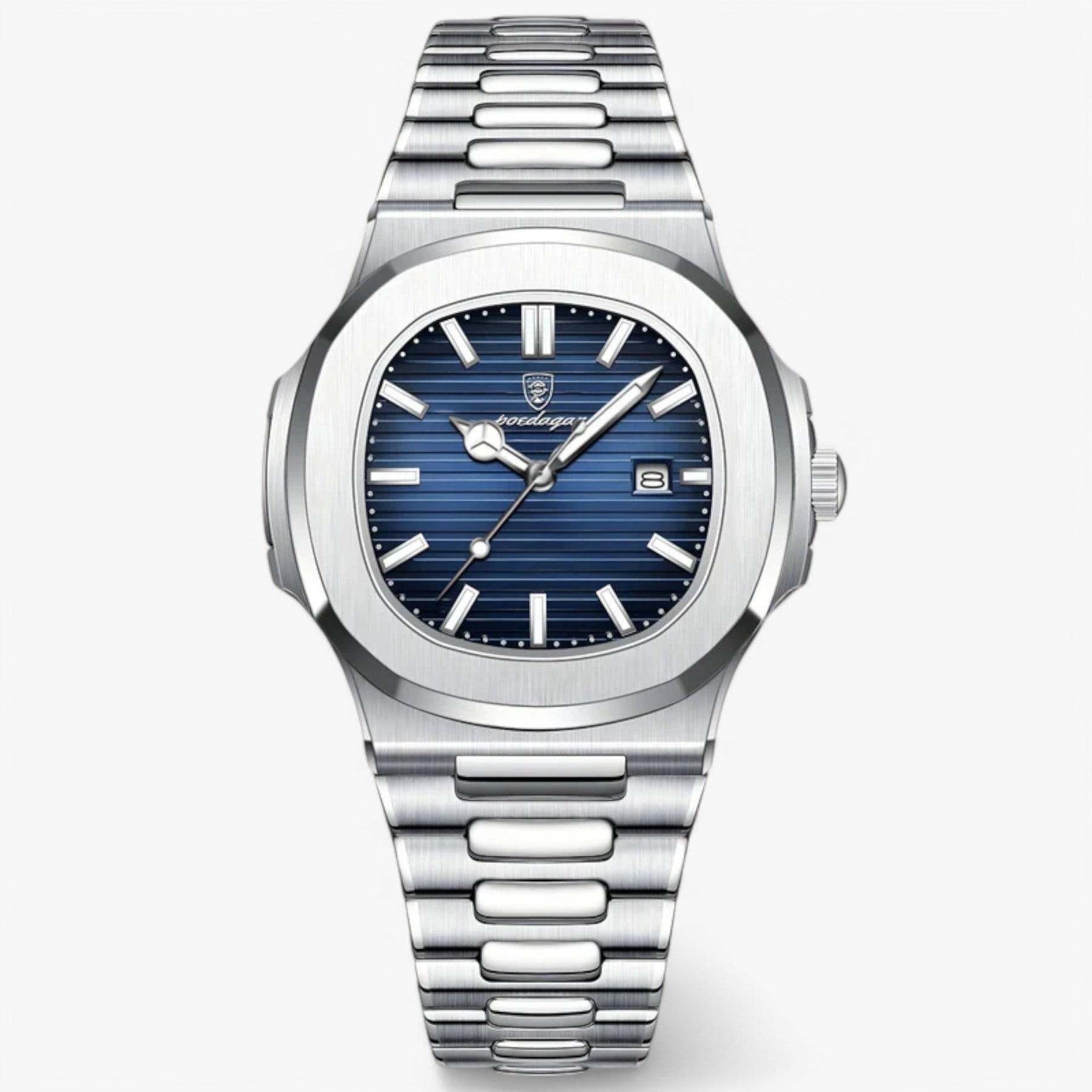 Callum | Elegant horloge - € : Callum | Elegant horloge in Blauw van Pantinoshop