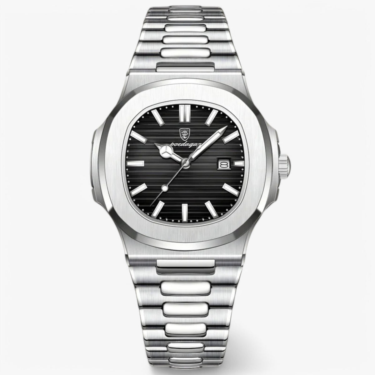 watches : Callum | Elegant horloge in Zwart van Pantinoshop