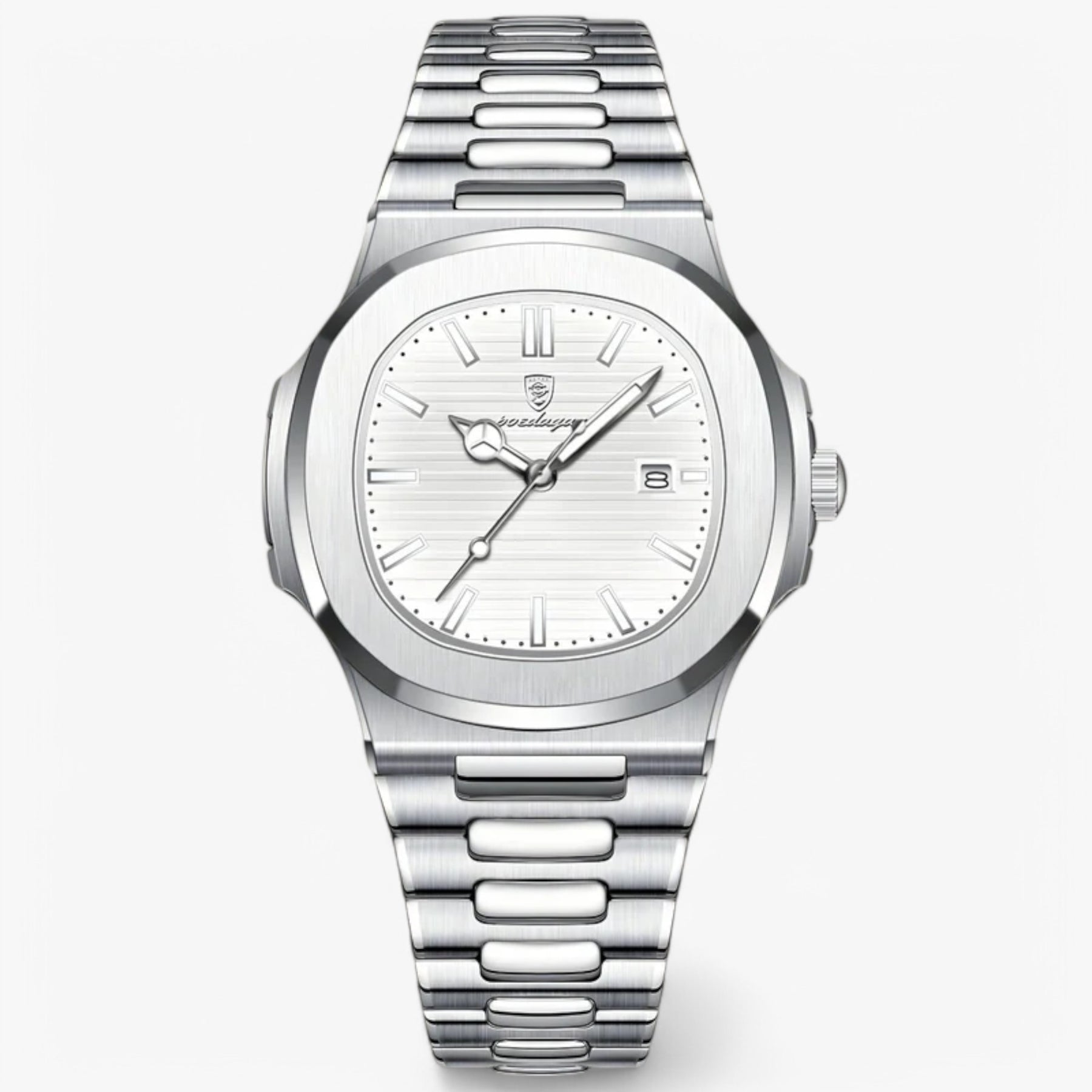 Callum | Elegant horloge - € : Callum | Elegant horloge in Wit van Pantinoshop
