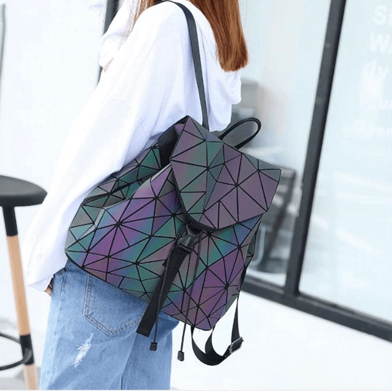 bags : Lichtgevende Geometrische Rugzak in van Pantino