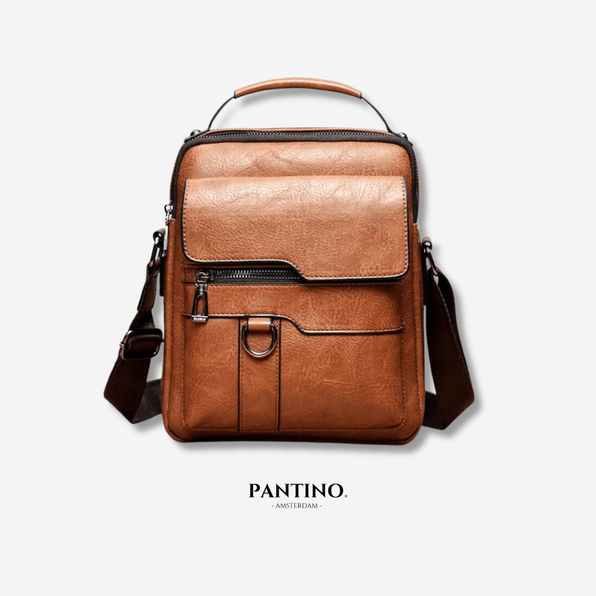 bags : LuxeLeather™ Schoudertas - Modern en stijlvol in van Pantino