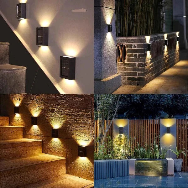 outdoor equipment : GlowGlim™ | Moderne & Elegante Tuinwandlamp | 1 + 1 GRATIS in van Pantino