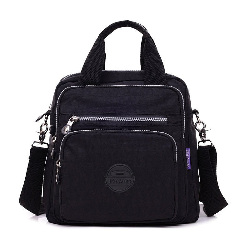 bags : MidiBag | 3 In 1 Waterdichte Multifunctionele Hippe Crossbody Tas in Zwart van Pantino