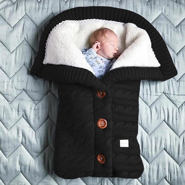 other : Nina Baby Slaapzak | Een fijne & comfortabele slaapzak voor jouw kleintje in Zwart van Pantino