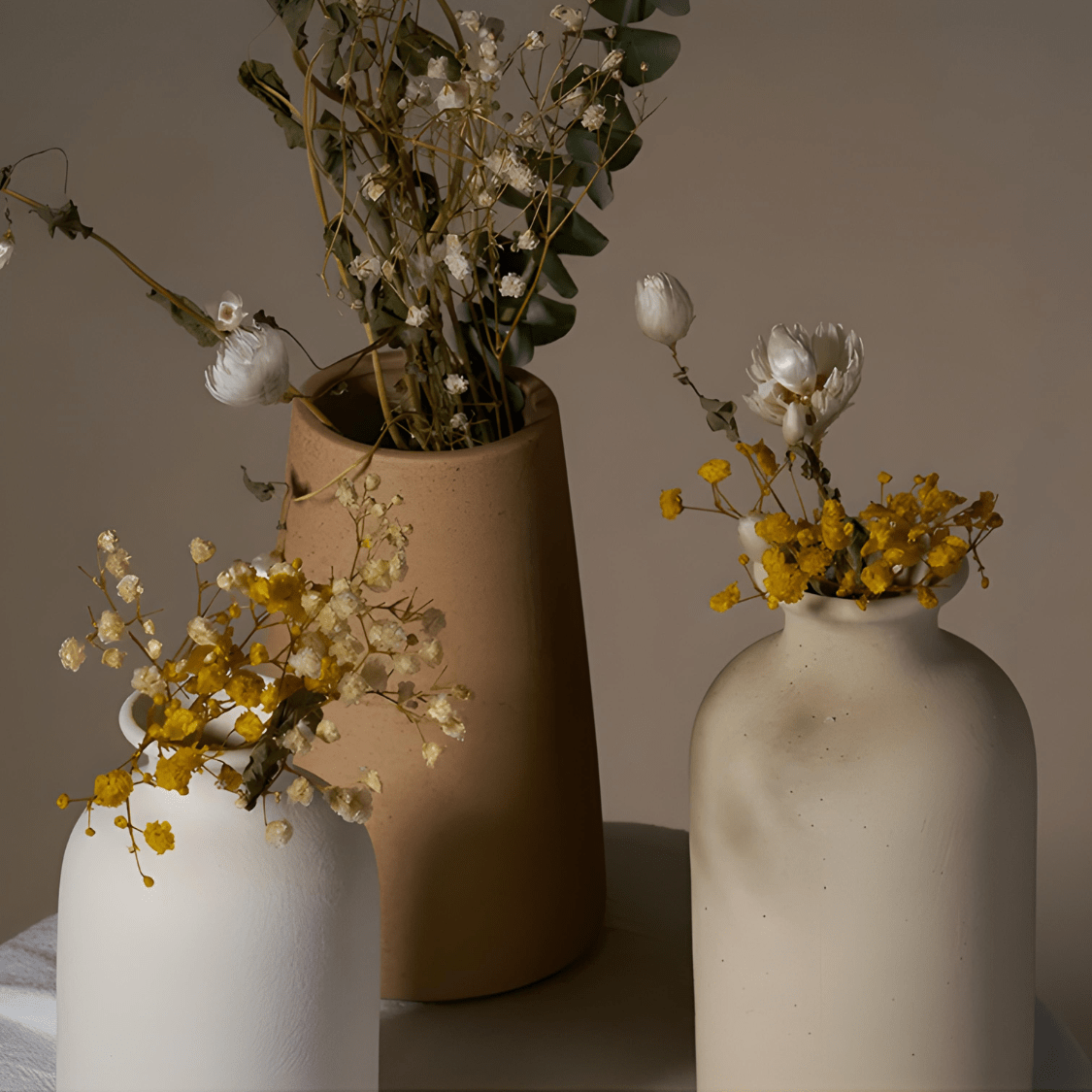 : Olivier vaas set in van Pantino