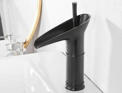home & garden : Huck - Waterval antieke kraan badkamer wastafel kraan messing wastafelmengkranen in van Pantino