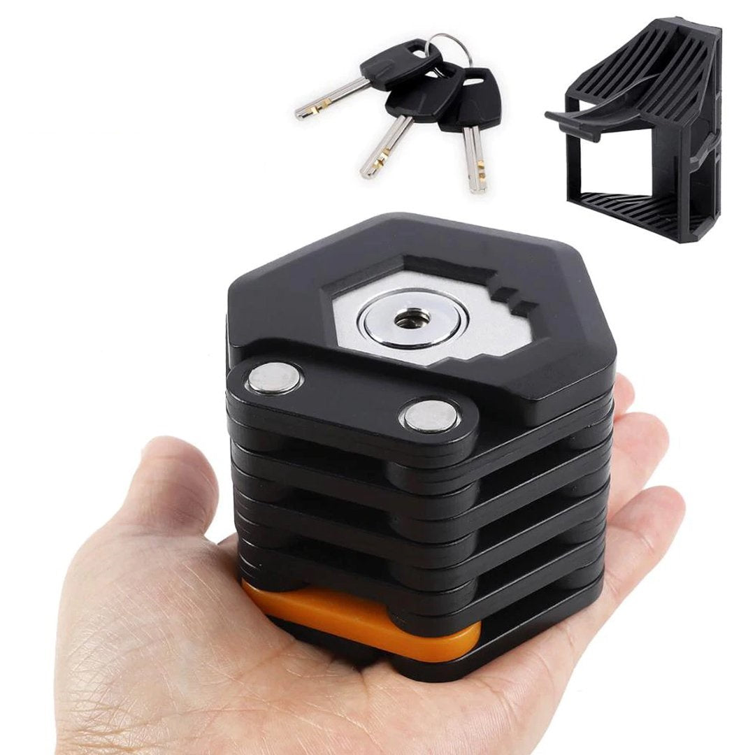 outdoor equipment : SecureFold | Opvouwbaar Fietsslot - Compact & Lichtgewicht in van Pantino