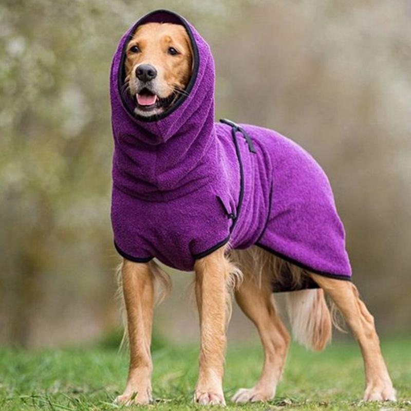 pets : Huisdier Badjas in Paars van Pantino