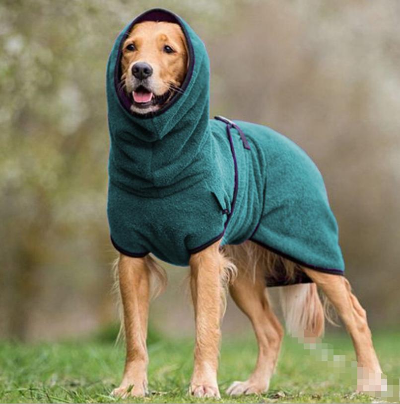 pets : Huisdier Badjas in Blauw van Pantino