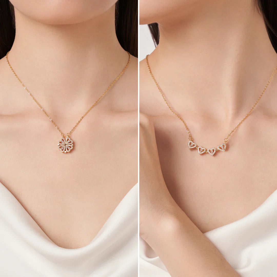 accessories : Magische "Lucky Heart" Ketting in van Pantino