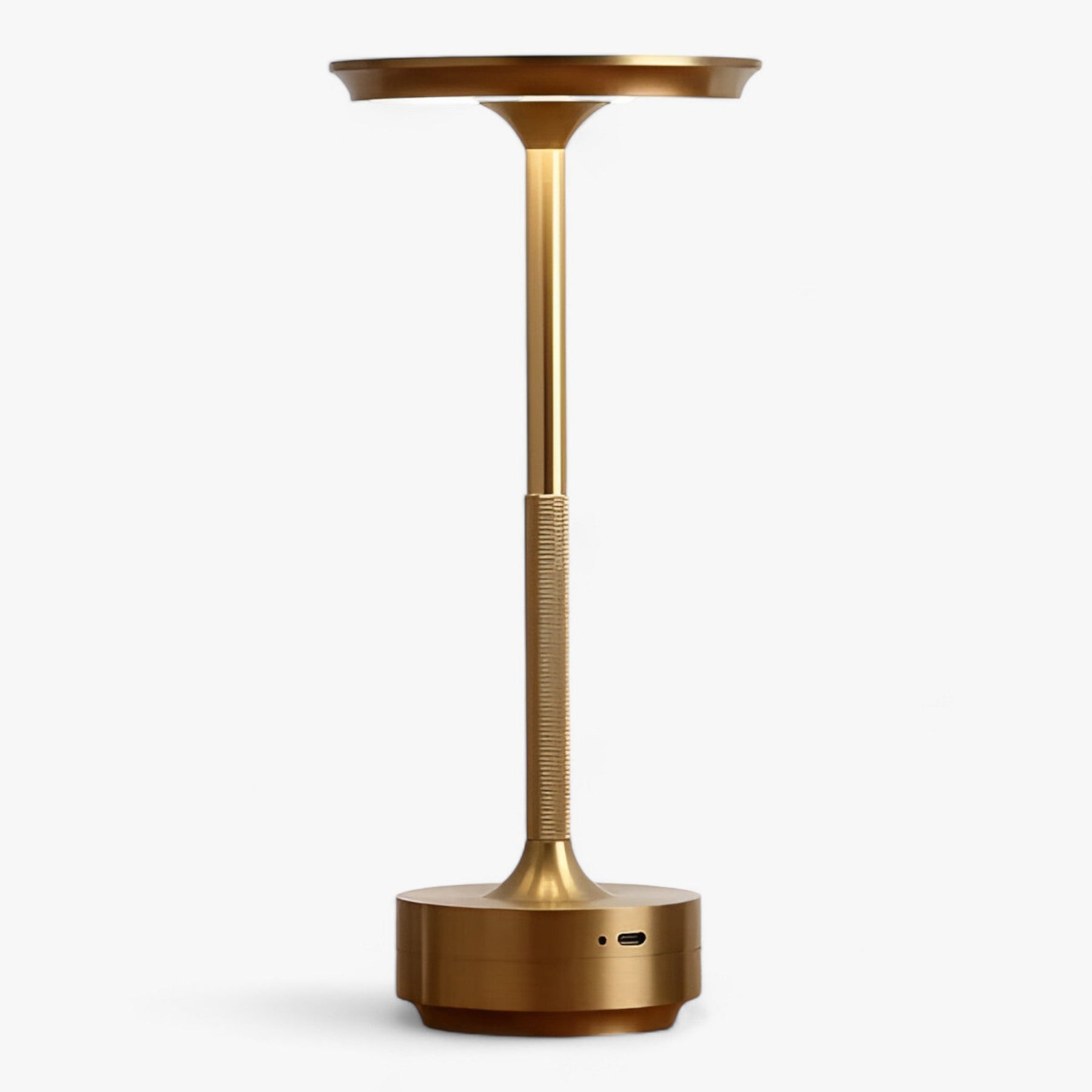gadgets : Reth | LED Nachtlamp uit aluminiumlegering - Instelbare helderheid & draagbaar voor een gezellige sfeer in Goud veranderlijk van Pantinoshop