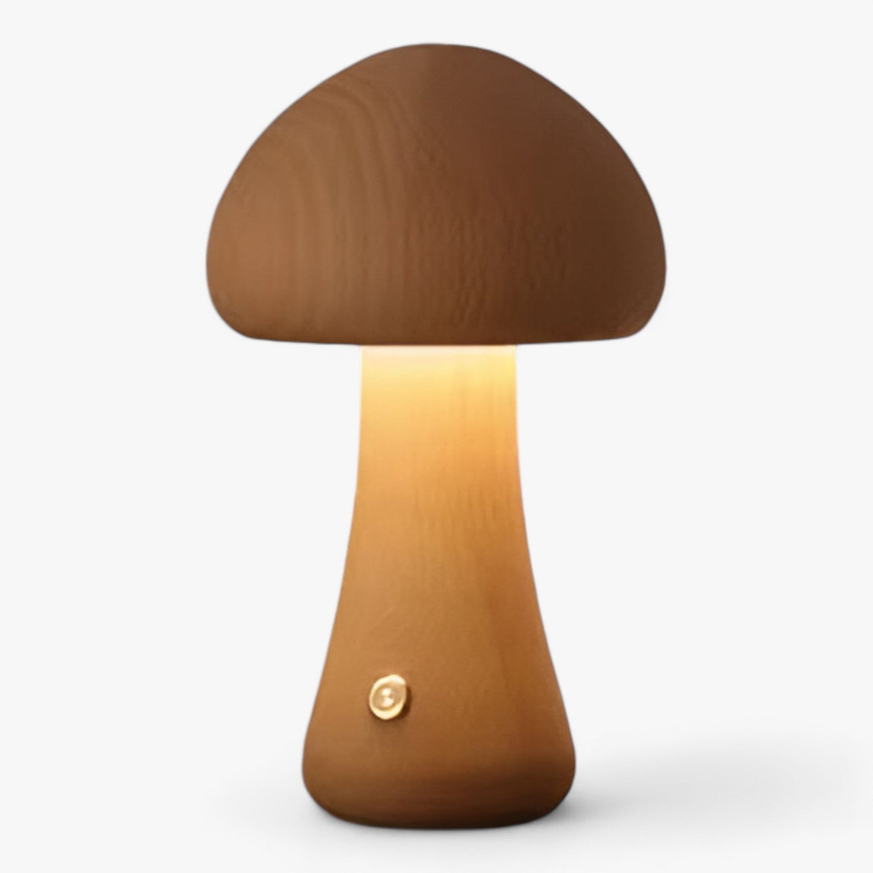 home & garden : Mush | LED Nachttafel lamp INS - Houten lamp met aanraaksensor voor de kinderkamer in A Beuken van Pantinoshop