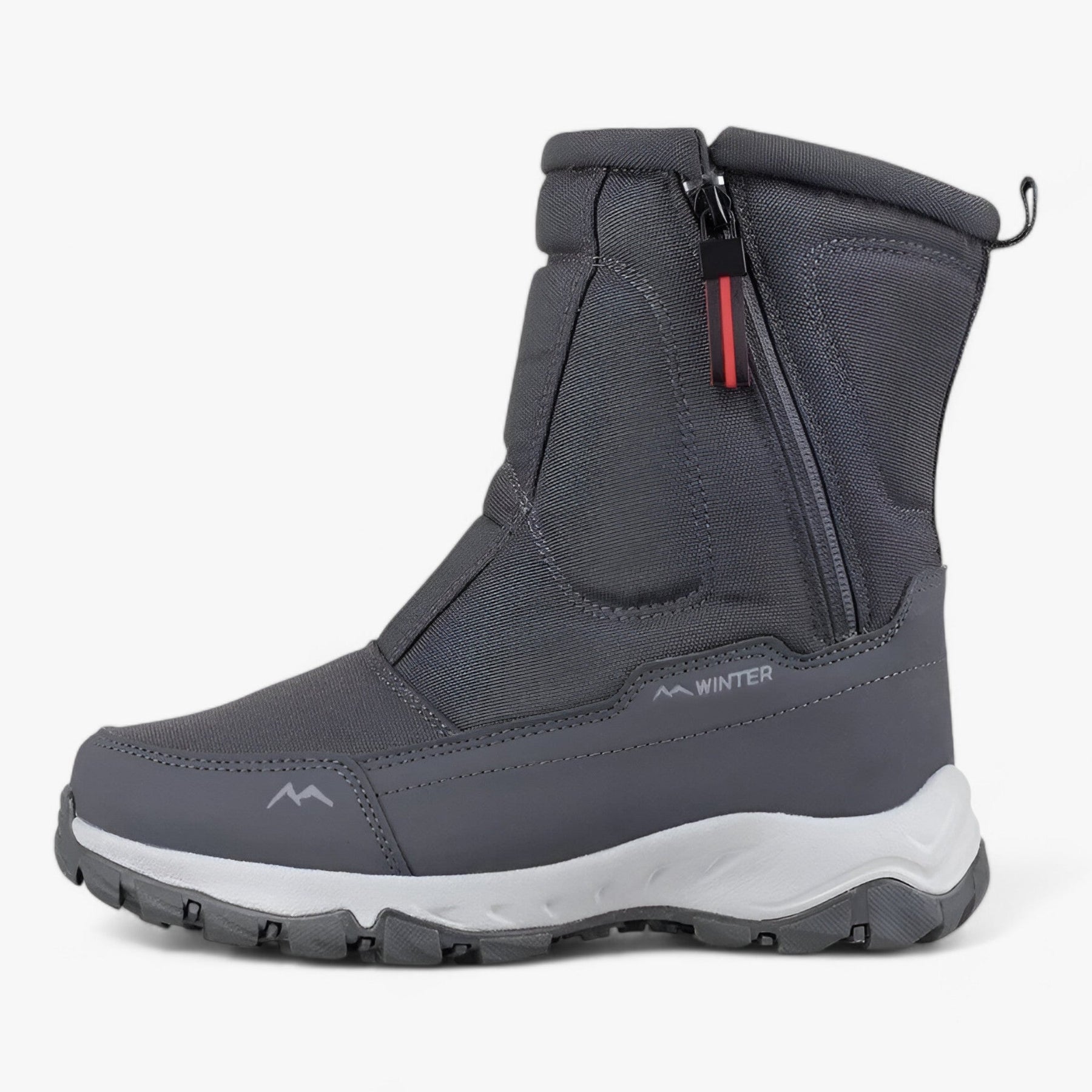 other : Neoh | Heren winterlaarzen met gemiddelde kuithoogte - Gezellige warmte voor de sneeuwdagen in Donkergrijs van Pantinoshop