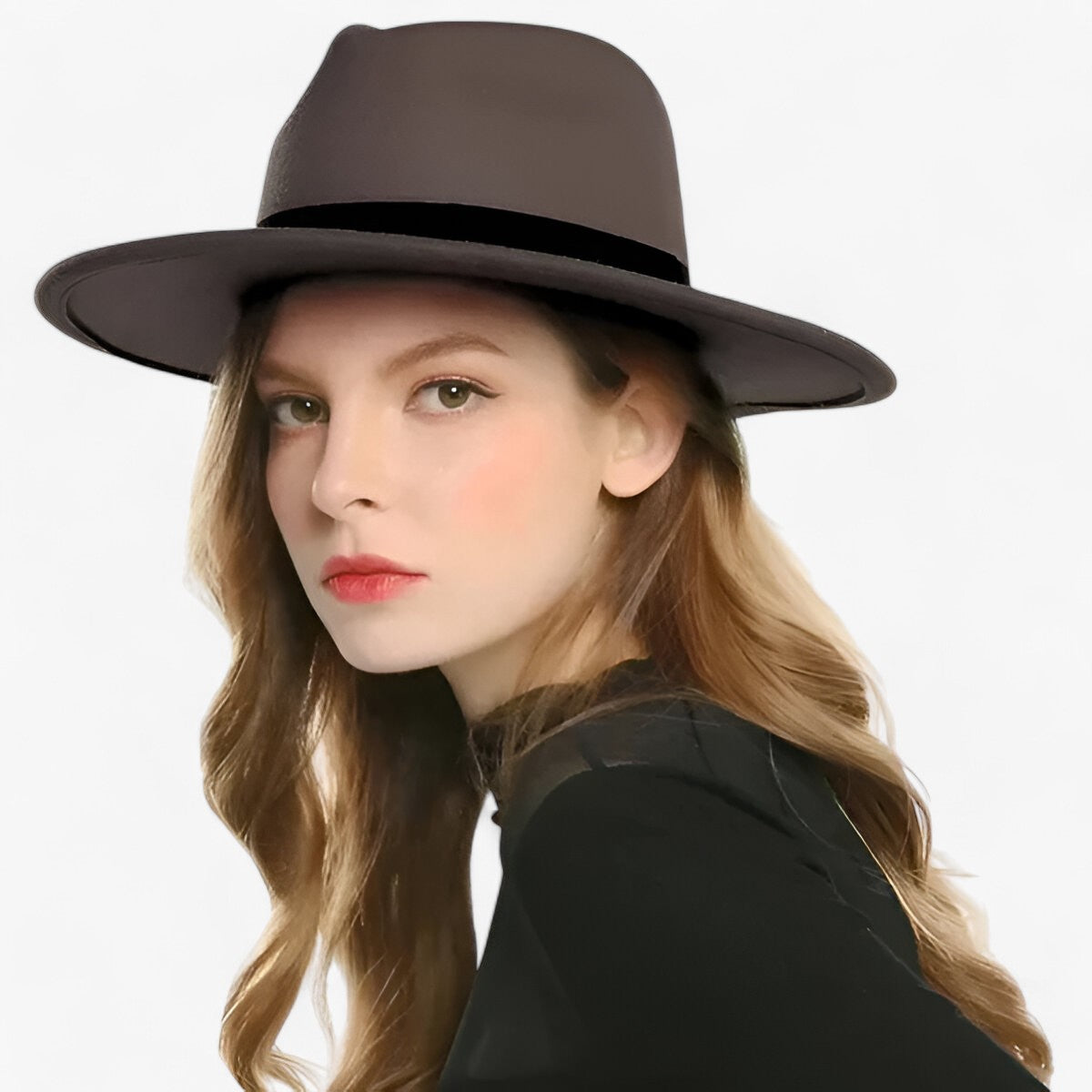 Lena wollen Fedora muts - Blijf warm in stijl- €25 : Lena wollen Fedora muts - Blijf warm in stijl in van Pantinoshop