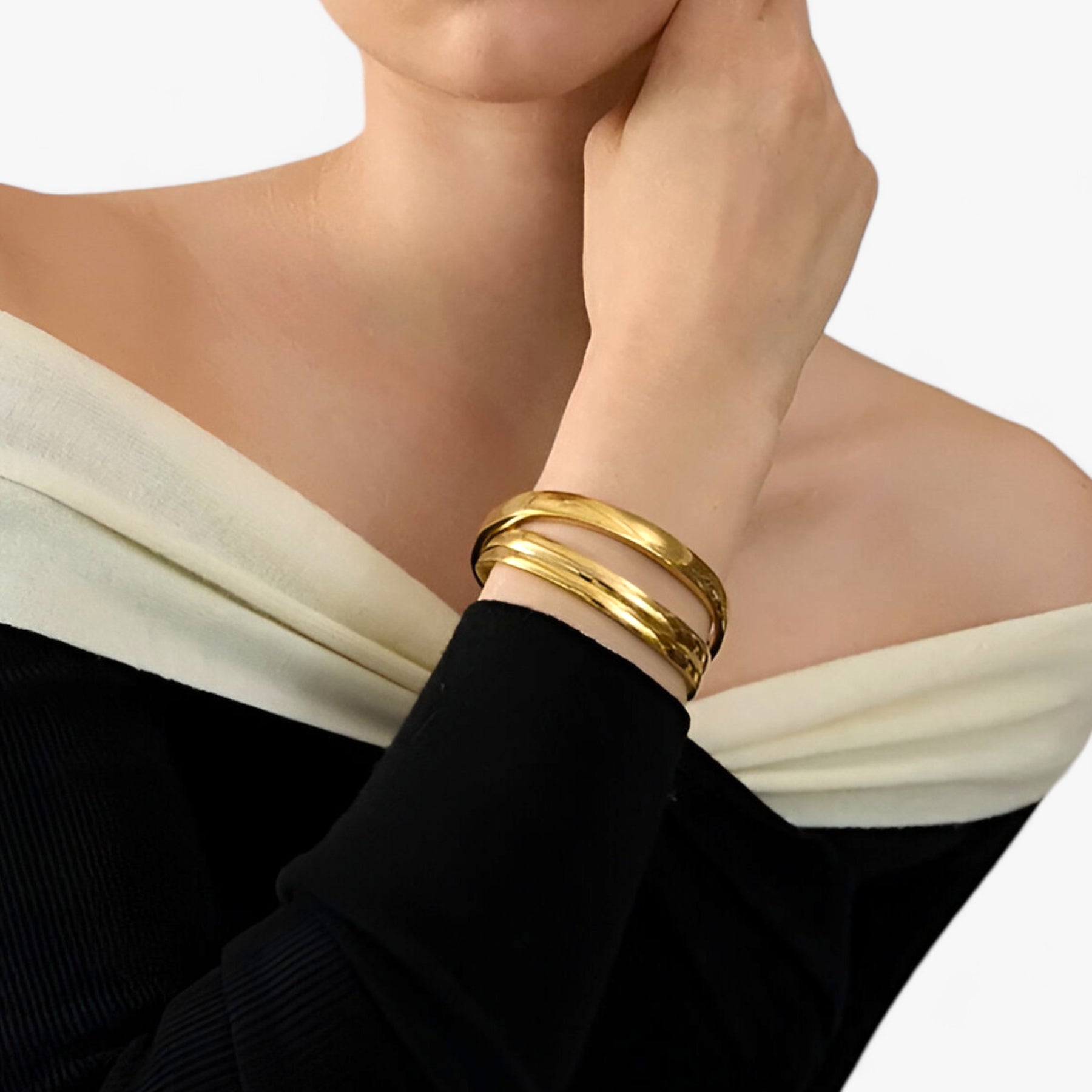 accessories : Mia | Waterdichte Armband - Minimalistische 18k Gouden Bedel in van Pantinoshop