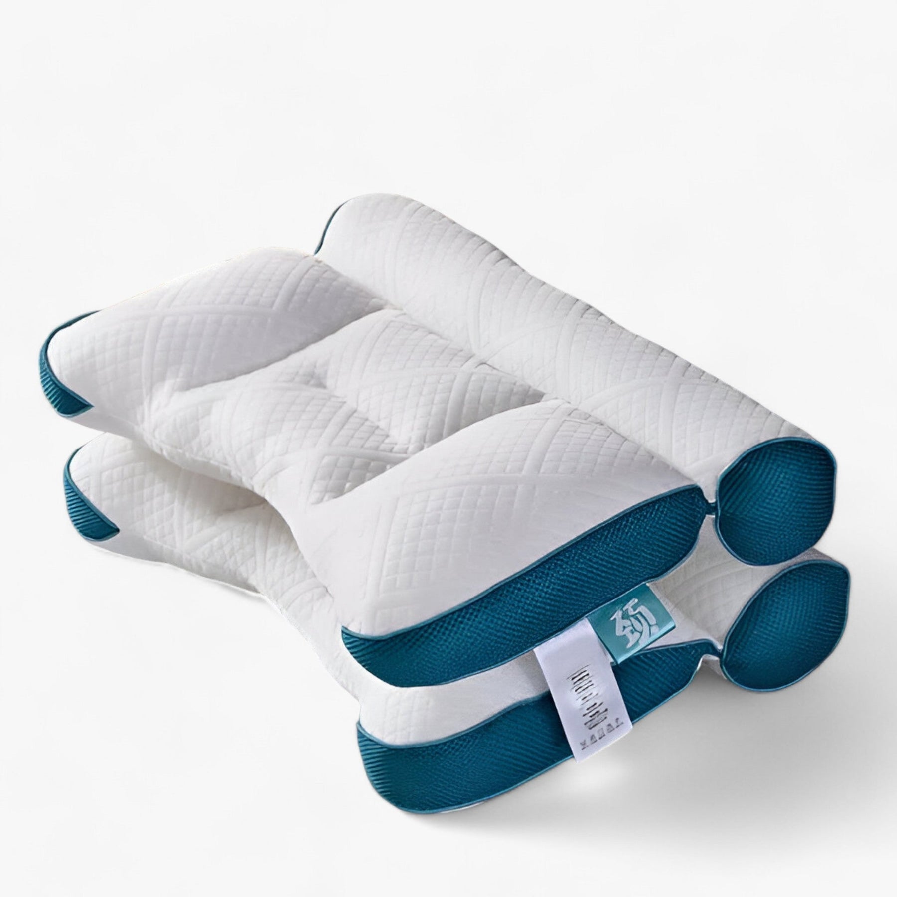 home & garden : NOVA | Ortopedisch kussen - Vermindert nekpijn en bevordert betere slaap in Blauw van Pantino