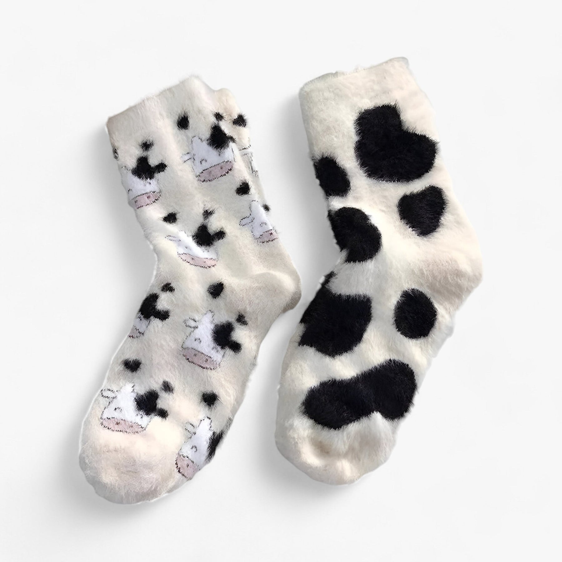 other : Lani | Plüsch-V Koe Sokken - Gezellig en Warm (1 Paar + 2 Paar GRATIS) in 1 Paar + 2 Paar GRATIS Gemengd van Pantinoshop