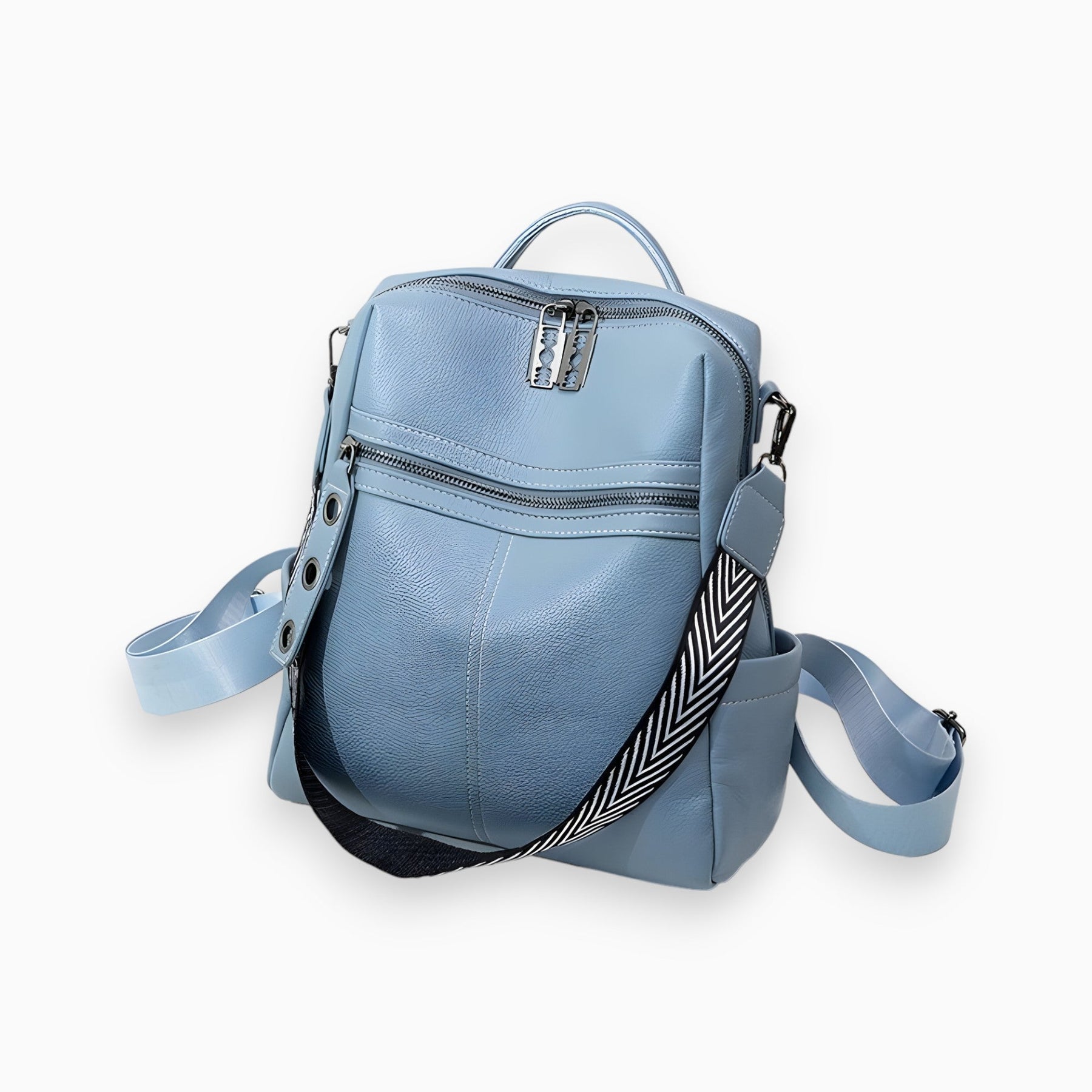 bags : Lumni - Leren tas in Blauw van Pantino